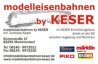 Logo Modelleisenbahnen by KESER