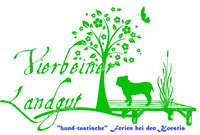Logo VierbeinerLandgut - "hund-tastische" Ferien
