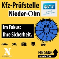 Logo TÜV Center Nieder-Olm, Kfz Prüfstelle