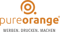 Logo Pureorange - Voigt Werbetechnik