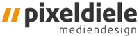 Logo pixeldiele mediendesign