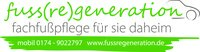 Logo fuss (re) generation - mobile Fachfußpflege