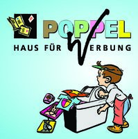 Logo POPPEL Haus für Werbung und Druck